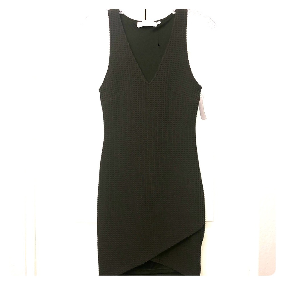 Green ASTR Bodycon Dress